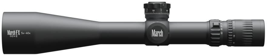 March FX D40V56FML-G2 Genll 5-40x56 0.05 MIL